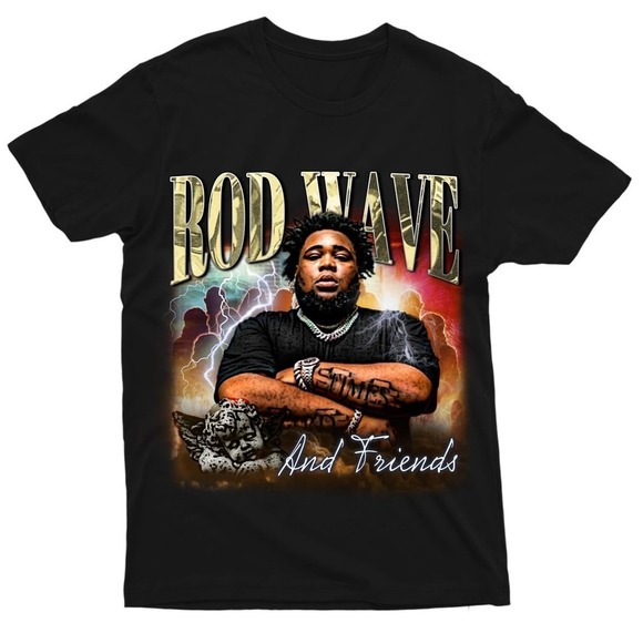 Dominique
B Other - Rod Wave And Friends Shirt Vintage Music Gifts For Fan
